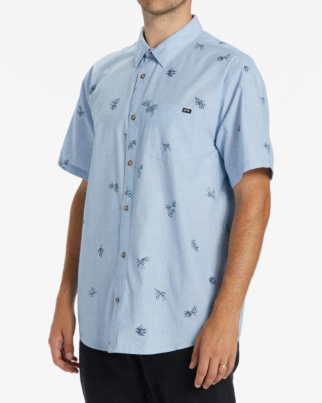 Sundays Mini Short Sleeve Shirt - Sky Blue sold by Billabong product image thumbnail 2