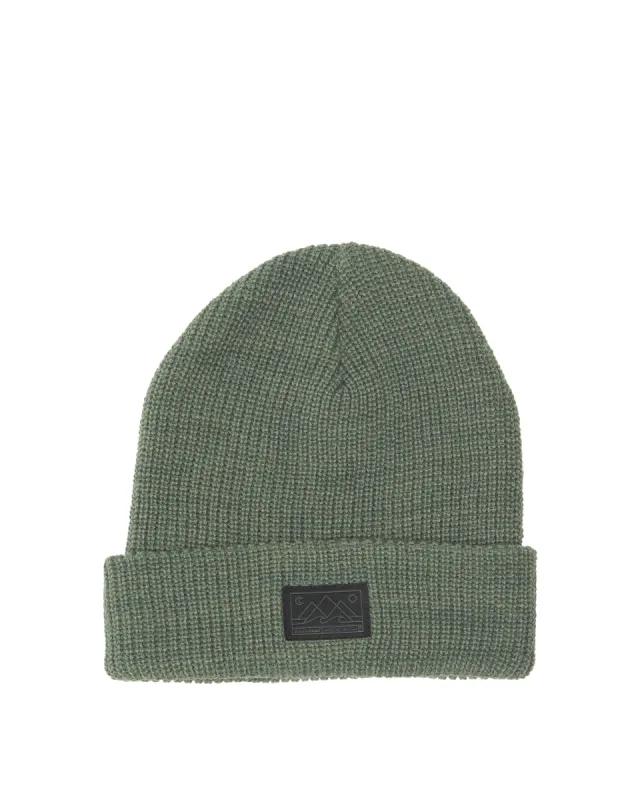 Adventure Division Range Cuff Beanie - Hunter sold by Billabong