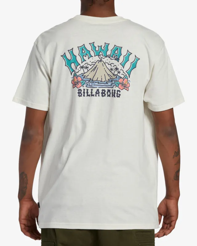 Arch Hawaii T-Shirt - Off White sold by Billabong