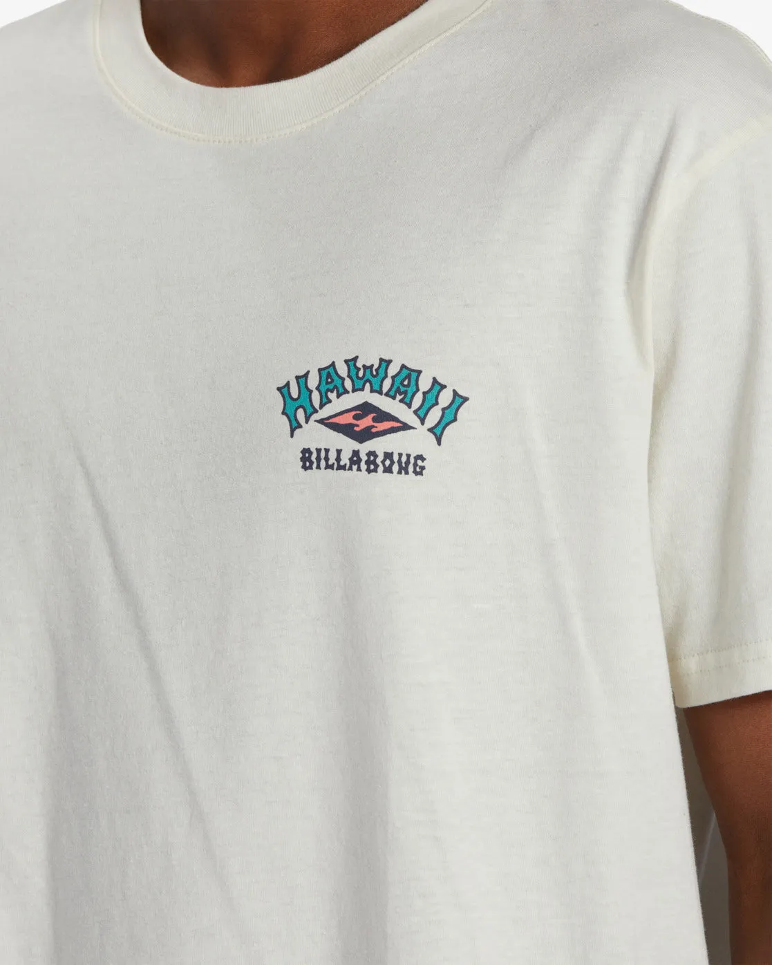 Arch Hawaii T-Shirt - Off White sold by Billabong product image thumbnail 3