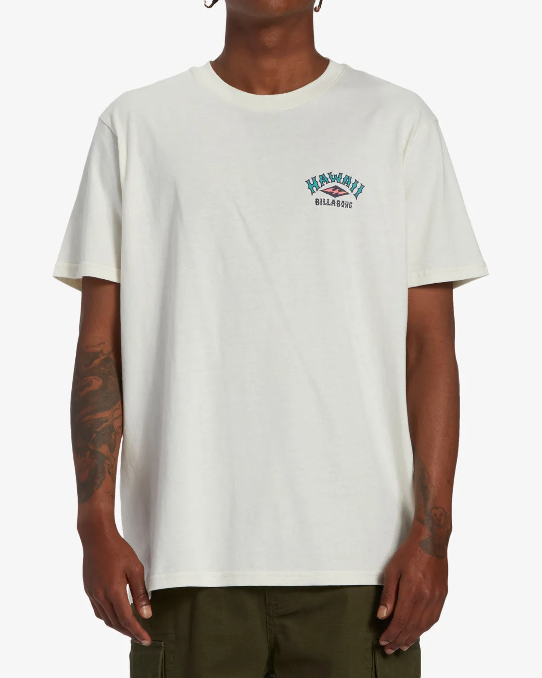 Arch Hawaii T-Shirt - Off White sold by Billabong product image thumbnail 2