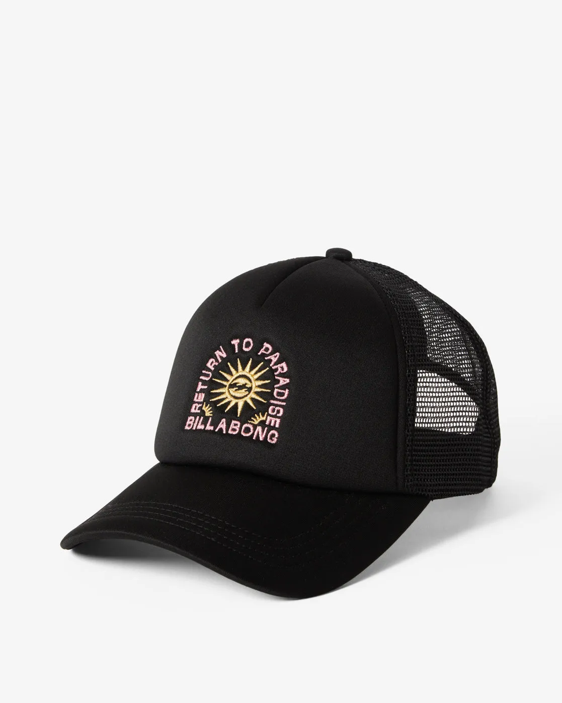 Across Waves Trucker Hat - Black Pebble 2 sold by Billabong product image thumbnail 3