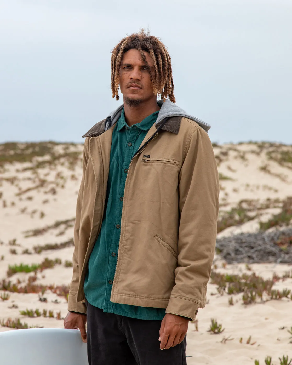 Barlow Hooded Jacket - Clay sold by Billabong