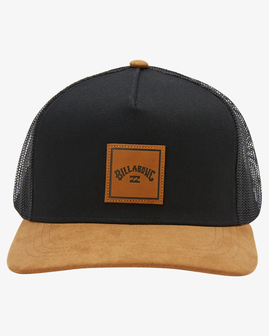 Stacked Trucker Hat - Black/Tan sold by Billabong product image thumbnail 5