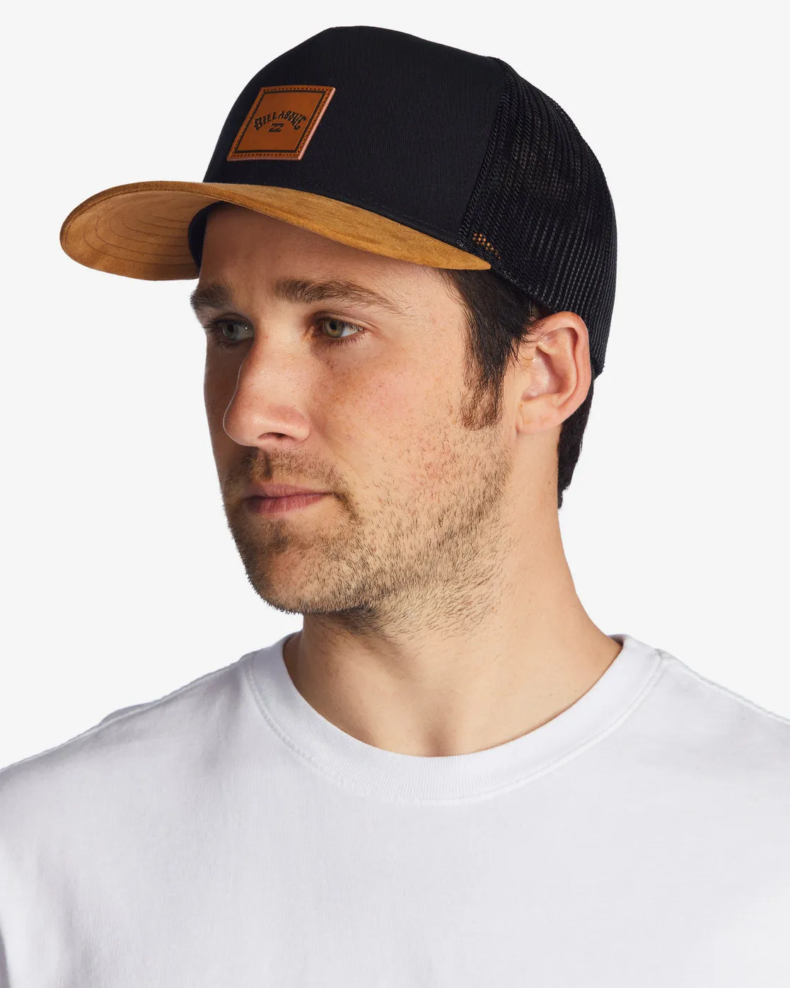 Stacked Trucker Hat - Black/Tan sold by Billabong product image thumbnail 2