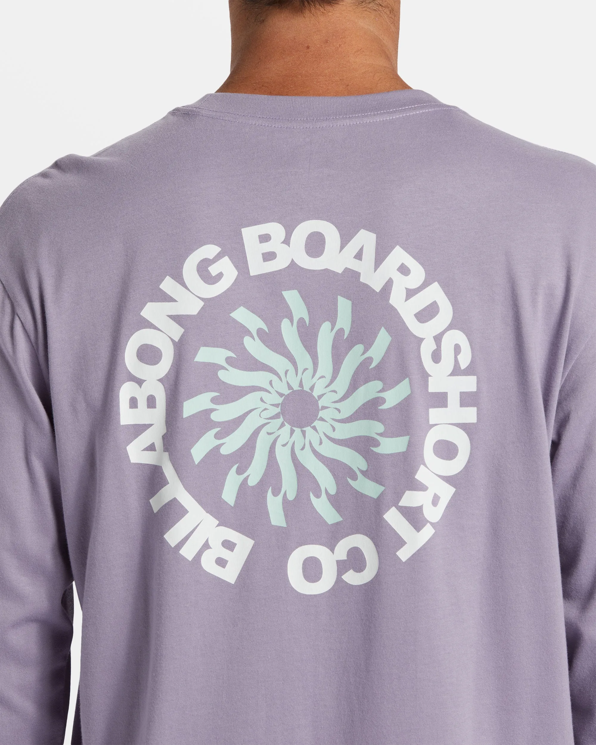 Whirlpool Long Sleeve T-shirt - Purple Ash sold by Billabong product image thumbnail 3