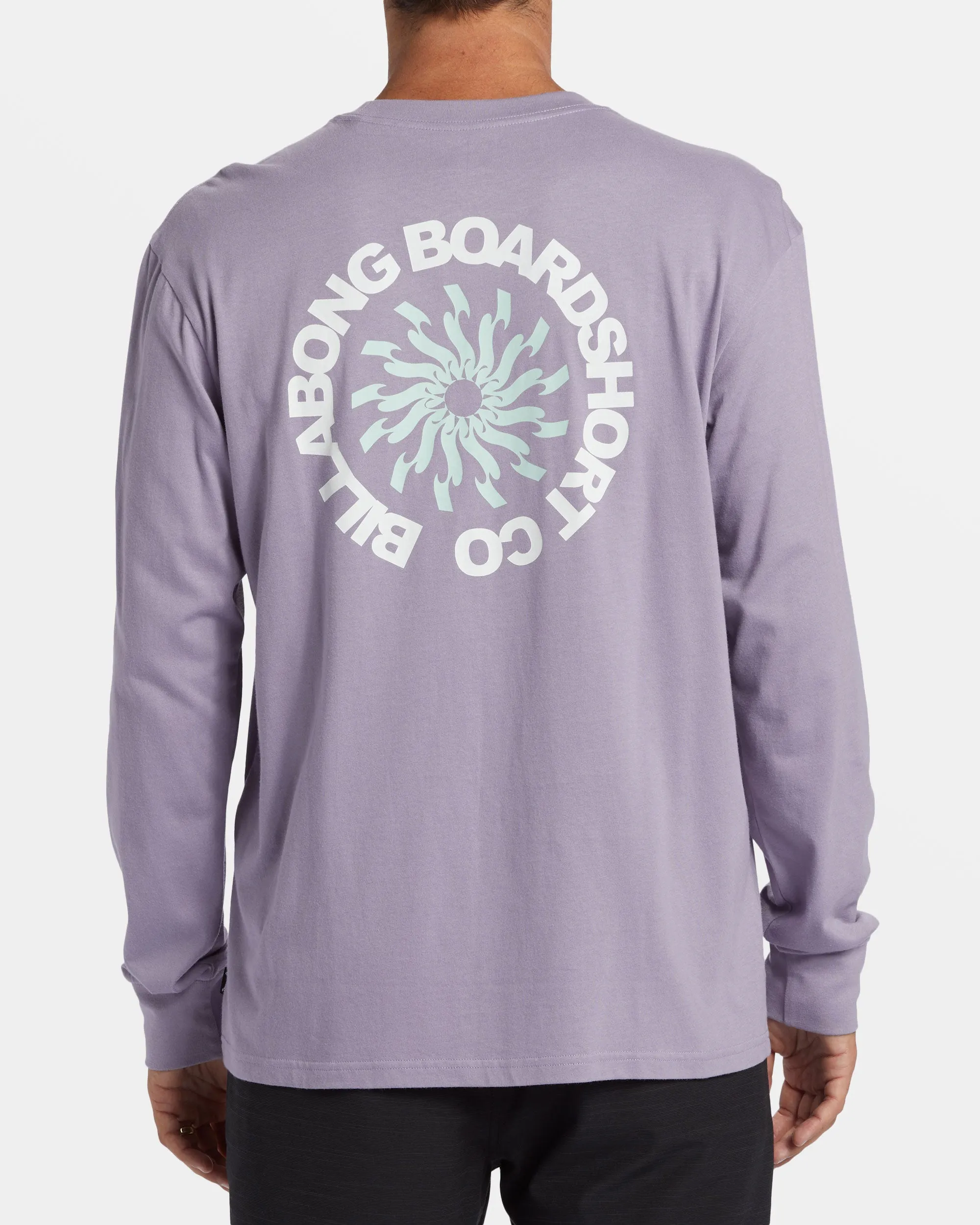 Whirlpool Long Sleeve T-shirt - Purple Ash sold by Billabong