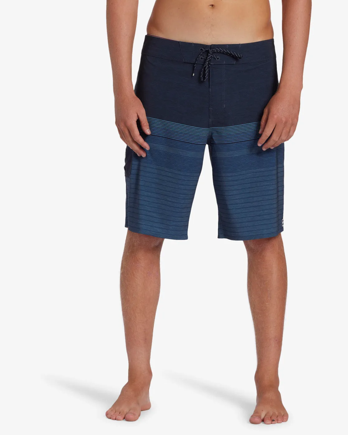 All Day Heather Stripe Pro 20" Boardshorts - Navy sold by Billabong product image thumbnail 2