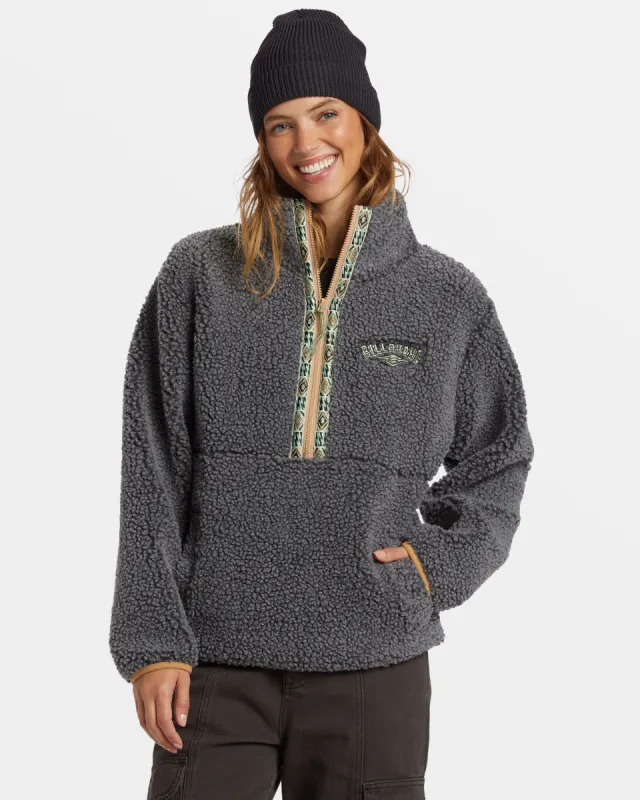Horizon Half-Zip Fleece - Charcoal sold by Billabong