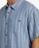 All Day Stripe Short Sleeve Shirt - Vintage Indigo sold by Billabong