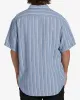 All Day Stripe Short Sleeve Shirt - Vintage Indigo sold by Billabong