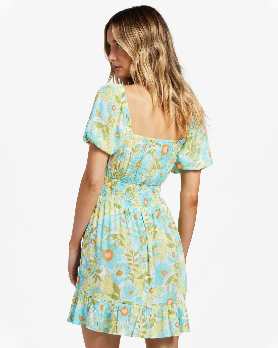 Something Pretty Mini Dress - Ocean Eyes sold by Billabong product image thumbnail 3