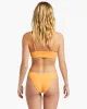 Tanlines Hike Bikini Bottoms - Orange Peel sold by Billabong