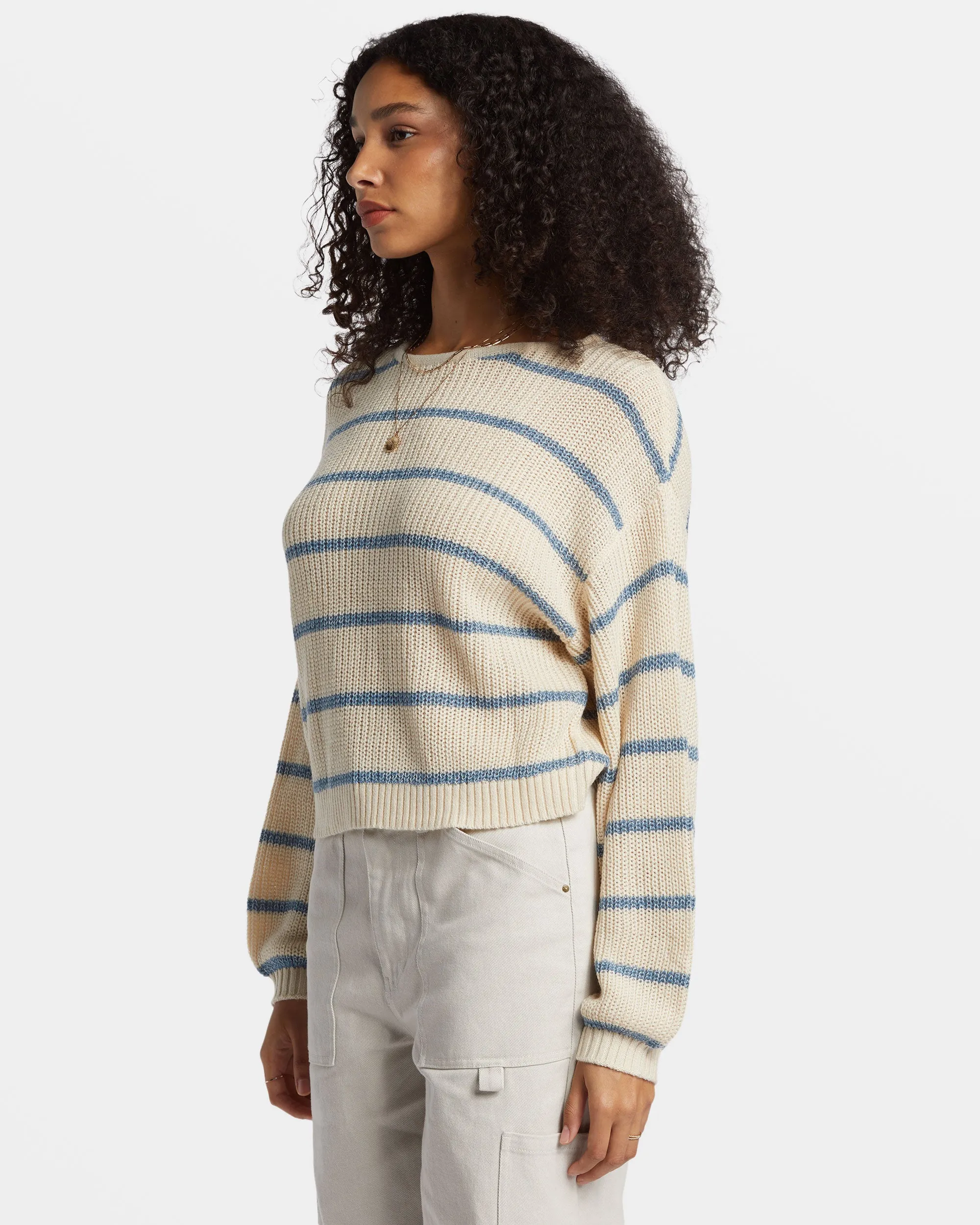 Changing Tides Pullover Sweater - Blue Shadow sold by Billabong product image thumbnail 4
