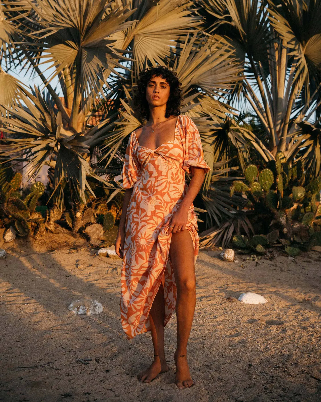 Paradise Cove 2 Dress - Dried Mango sold by Billabong