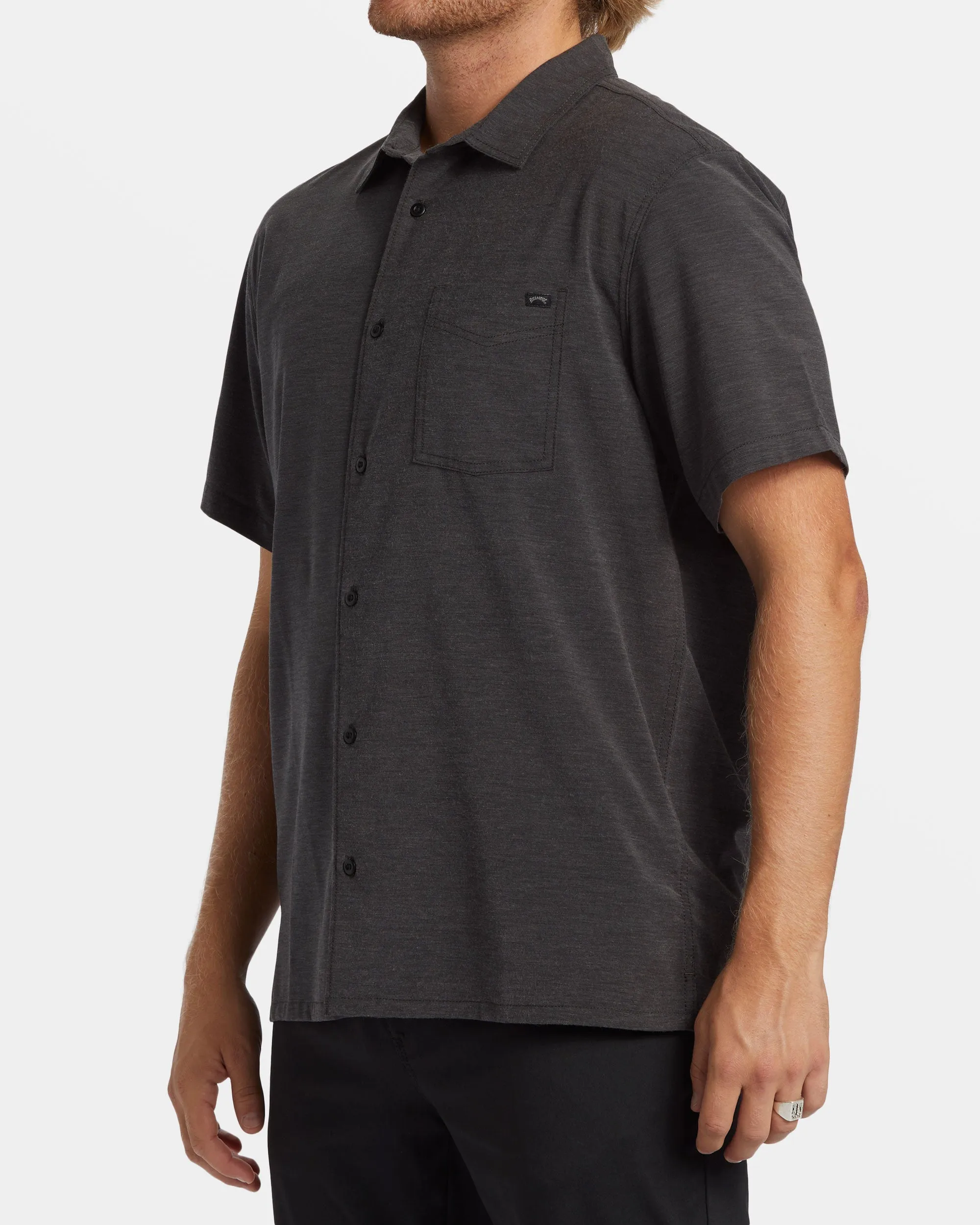 A/Div Surftrek Trail Short Sleeve Shirt - Black sold by Billabong product image thumbnail 4