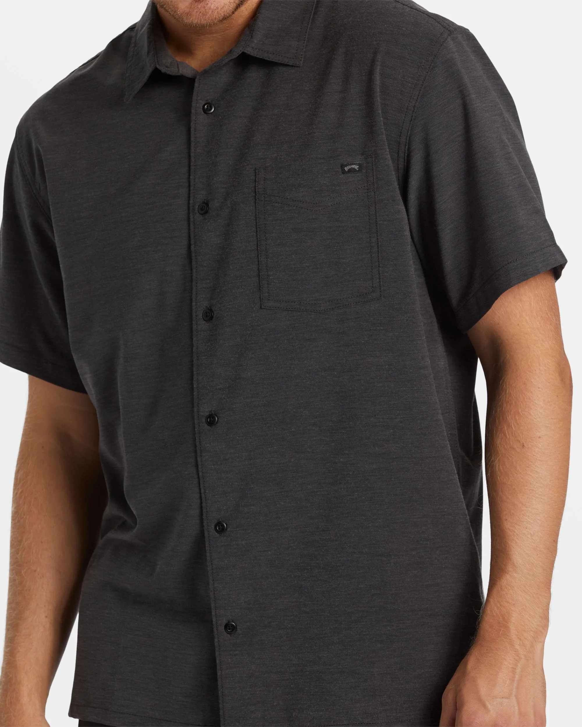 A/Div Surftrek Trail Short Sleeve Shirt - Black sold by Billabong product image thumbnail 3