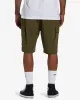 Surftrek Transport 19" Cargo Shorts - Military sold by Billabong