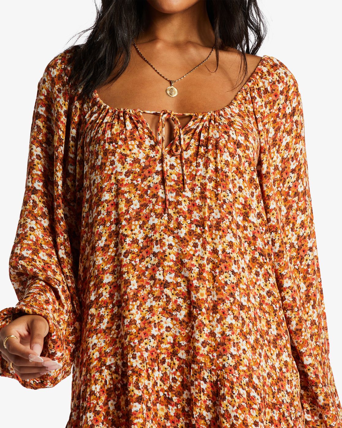 Lucky You Babydoll Dress - Mocha sold by Billabong product image thumbnail 4