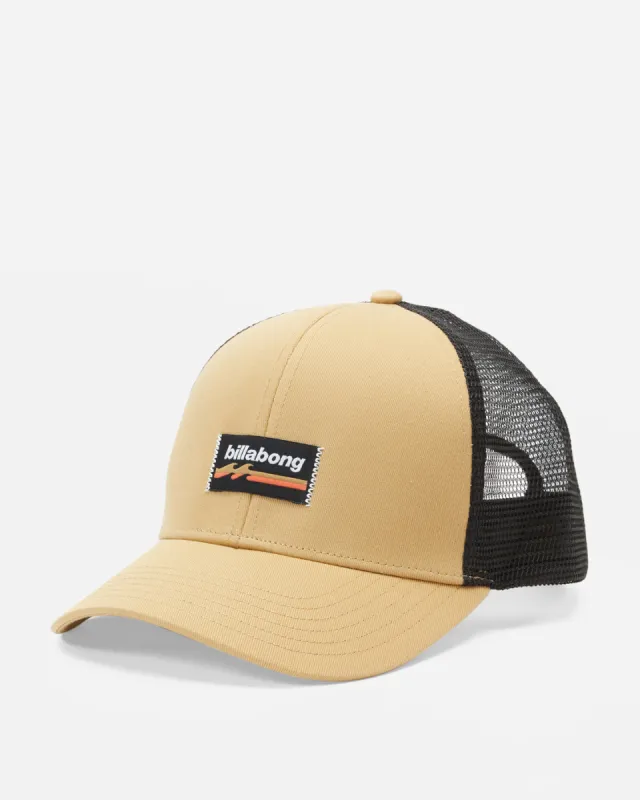 Walled Trucker Hat - Gold sold by Billabong