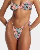 Nights In Paradise Side-Tie Skimpy Bikini Bottoms - Multi sold by Billabong