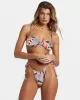 Nights In Paradise Side-Tie Skimpy Bikini Bottoms - Multi sold by Billabong