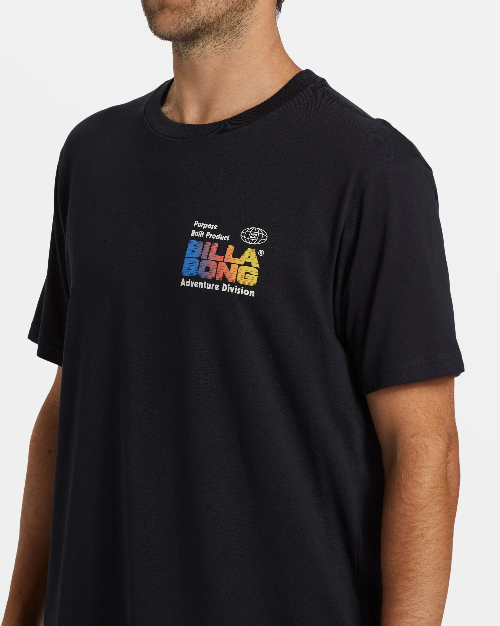 Global T-Shirt - Black sold by Billabong product image thumbnail 4