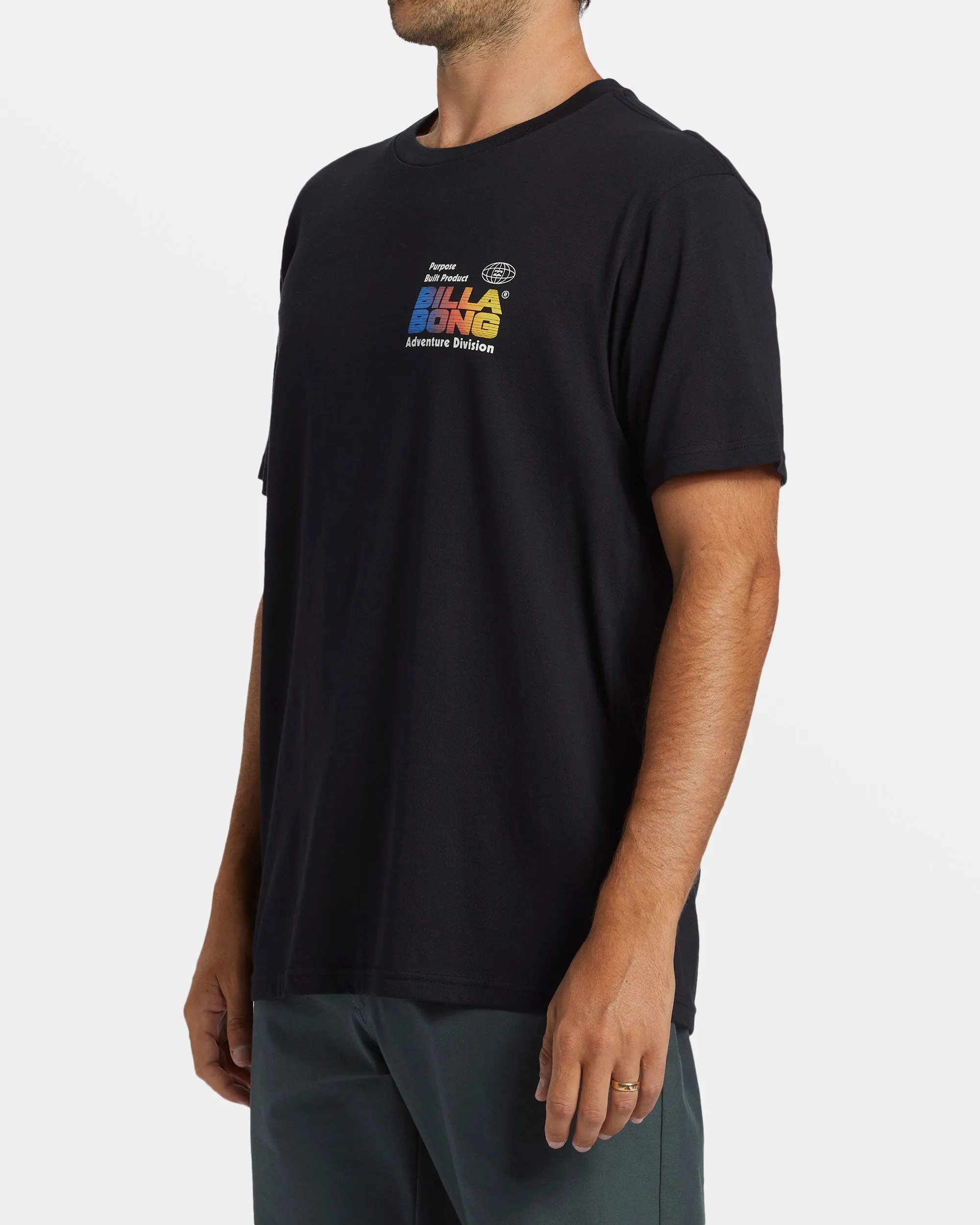 Global T-Shirt - Black sold by Billabong product image thumbnail 5