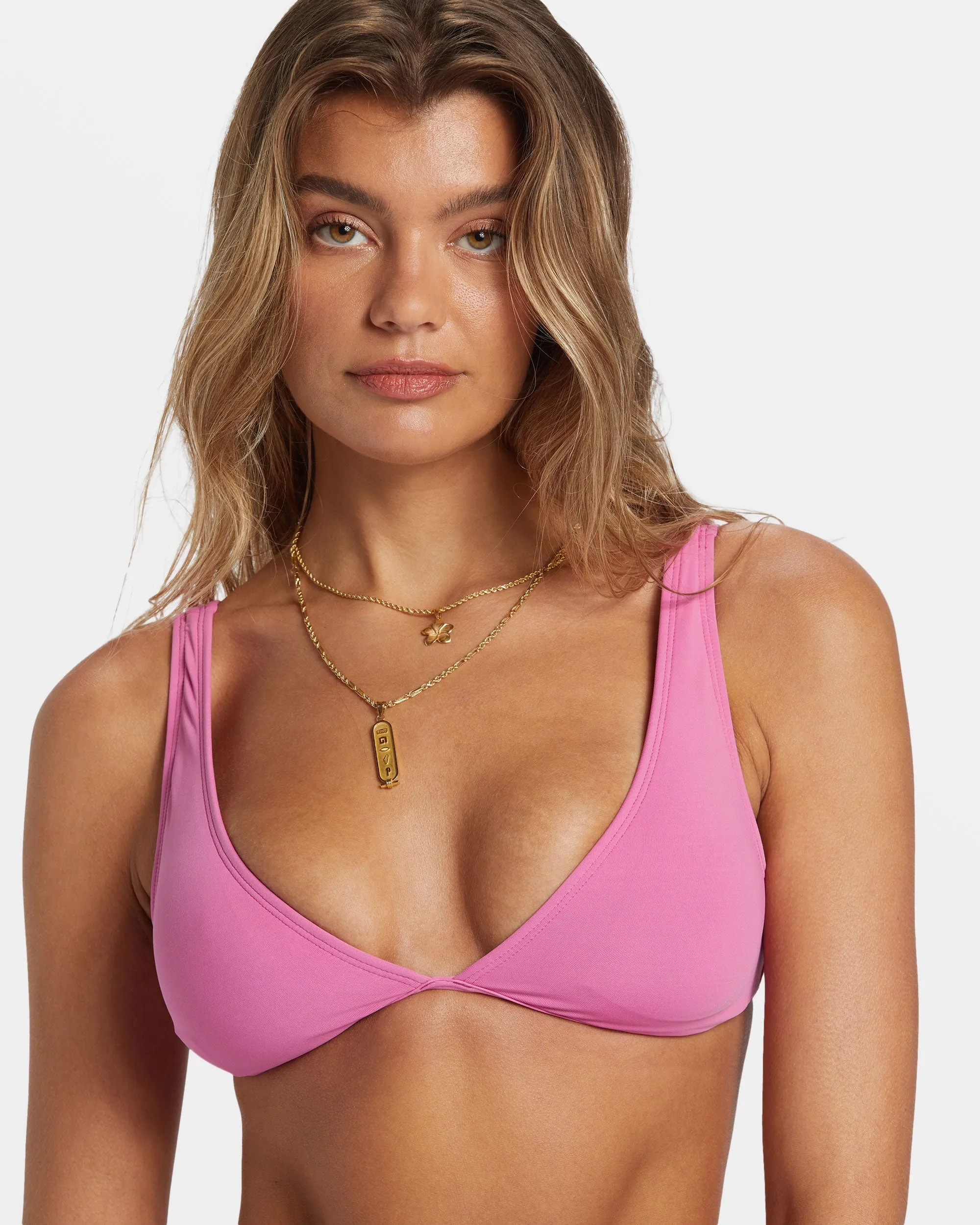Sol Searcher Ava Tank Bikini Top - Berry Pink sold by Billabong product image thumbnail 4