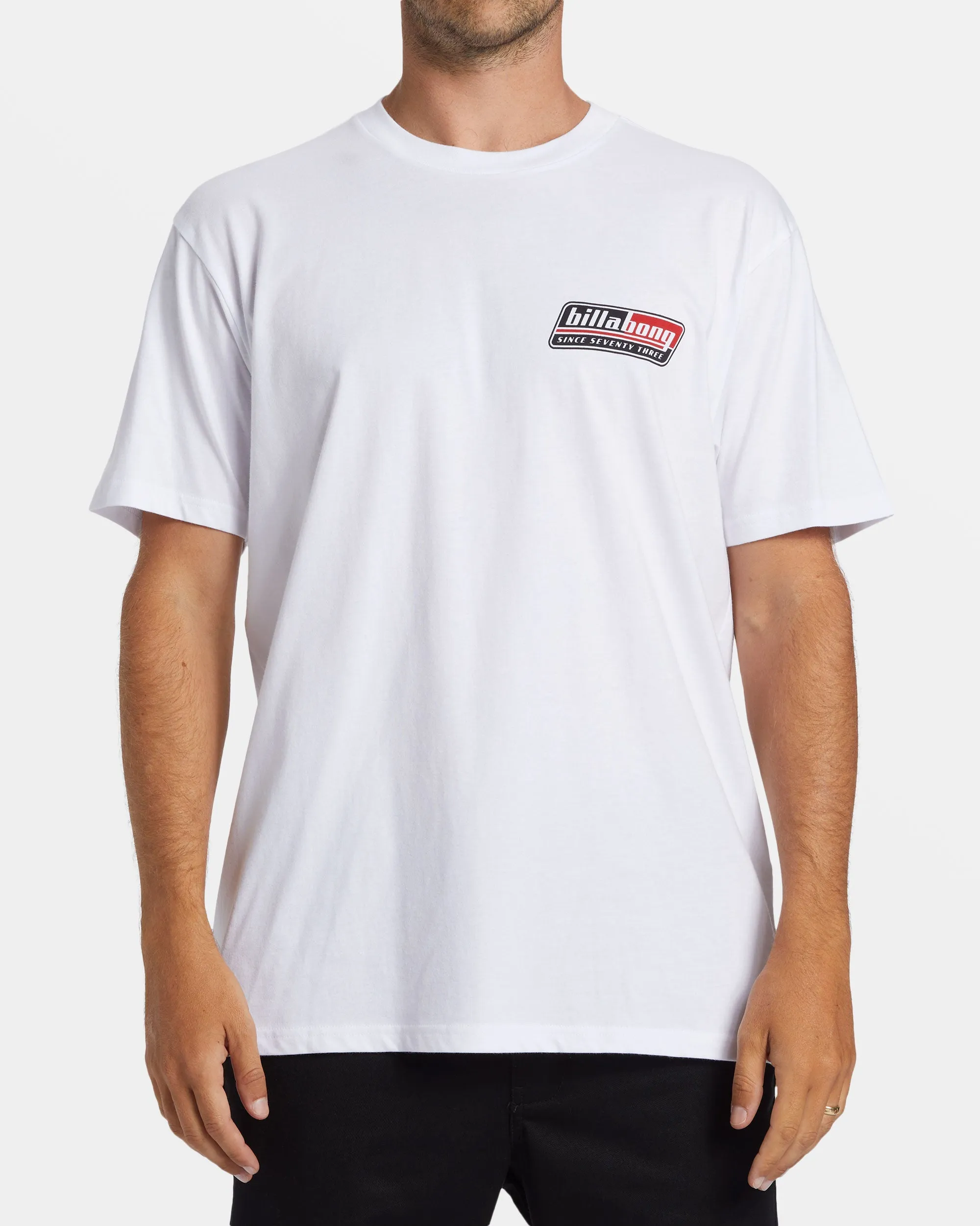 Walled T-Shirt - White sold by Billabong product image thumbnail 2