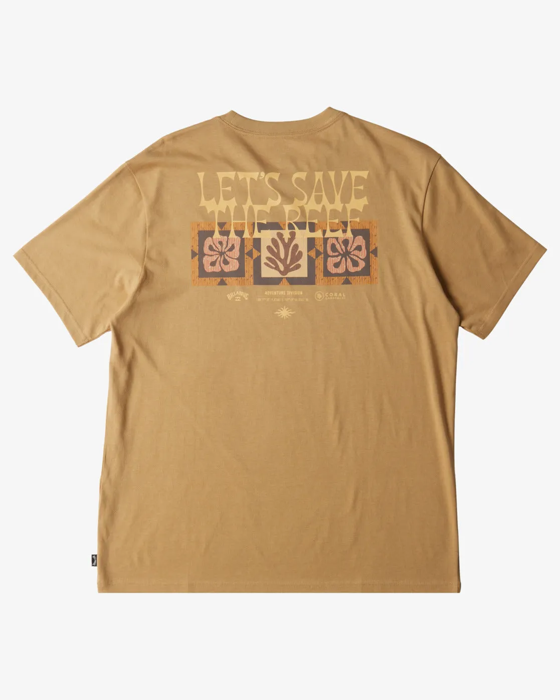 Coral Gardeners Tiki Reef Short Sleeve T-Shirt - Dusty Gold sold by Billabong product image thumbnail 5