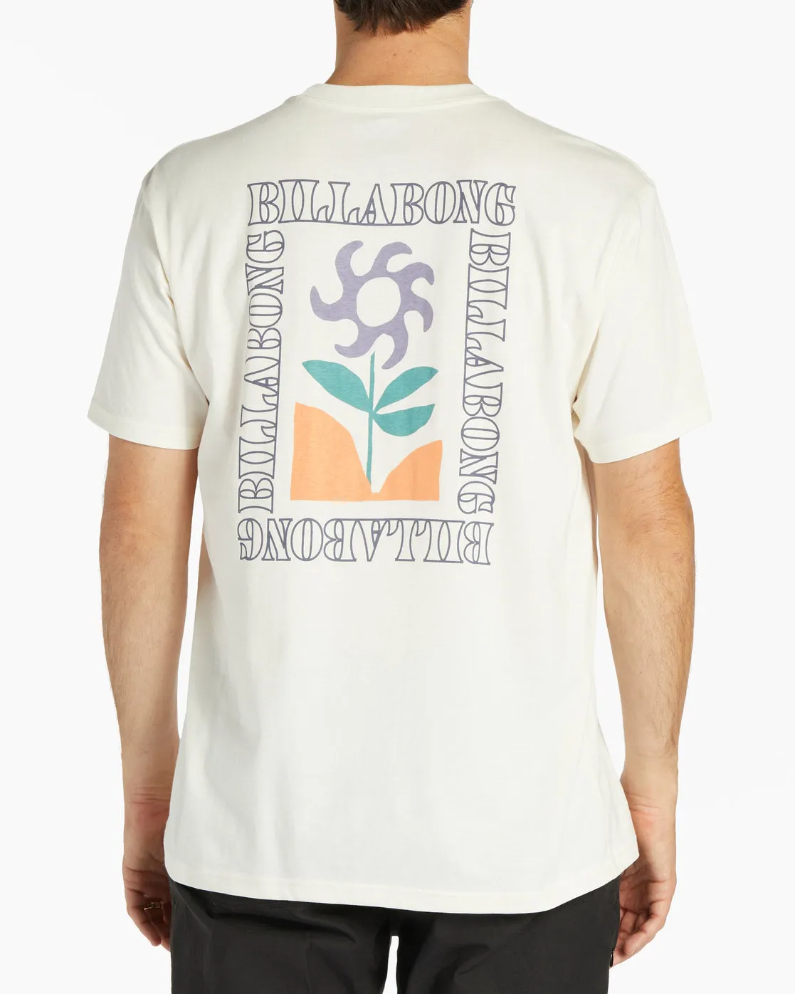 Tropics Pocket T-Shirt - Off White sold by Billabong