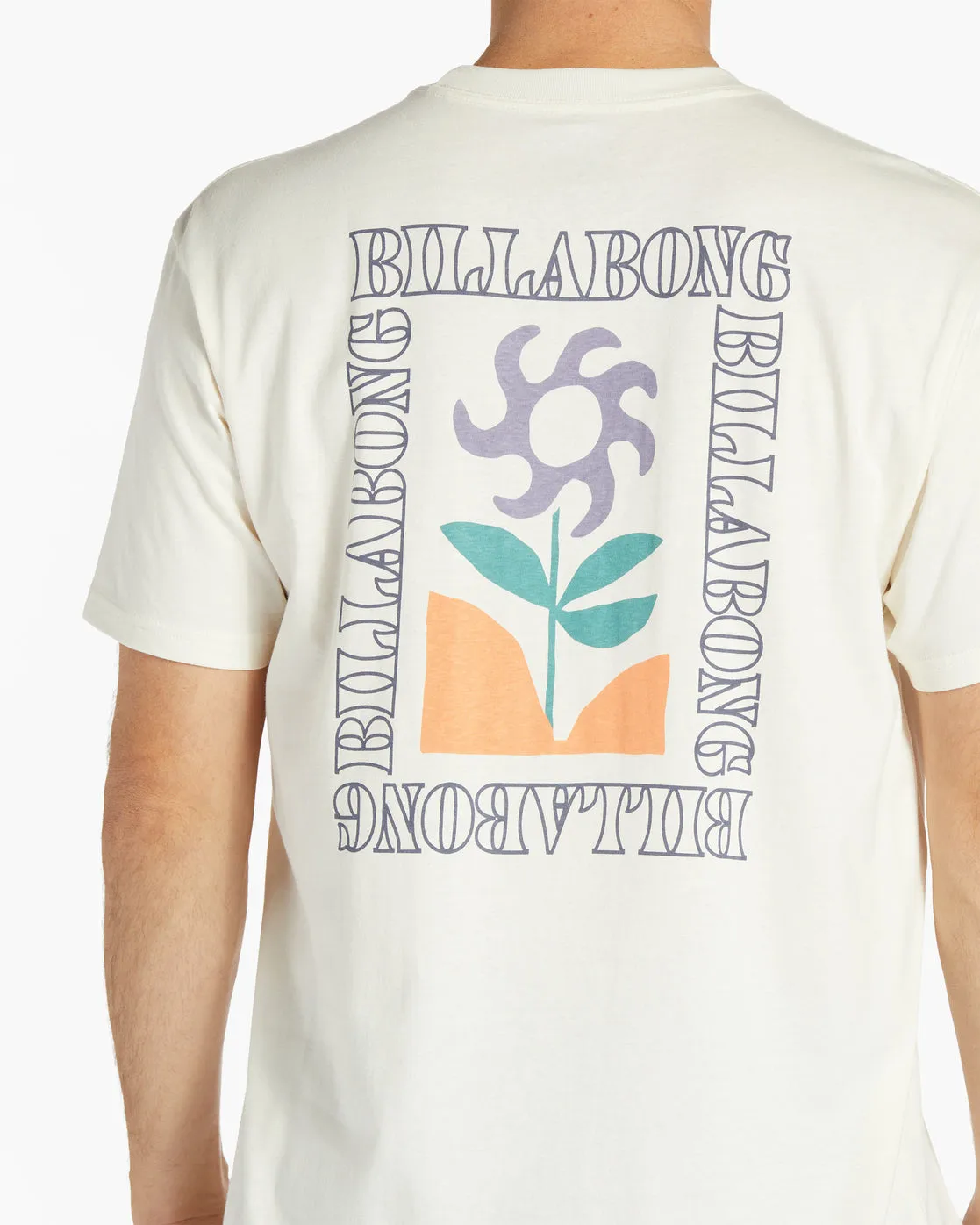 Tropics Pocket T-Shirt - Off White sold by Billabong product image thumbnail 3