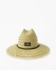 Tides Print Straw Lifeguard Hat - Stone sold by Billabong