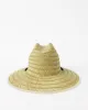 Tides Print Straw Lifeguard Hat - Stone sold by Billabong