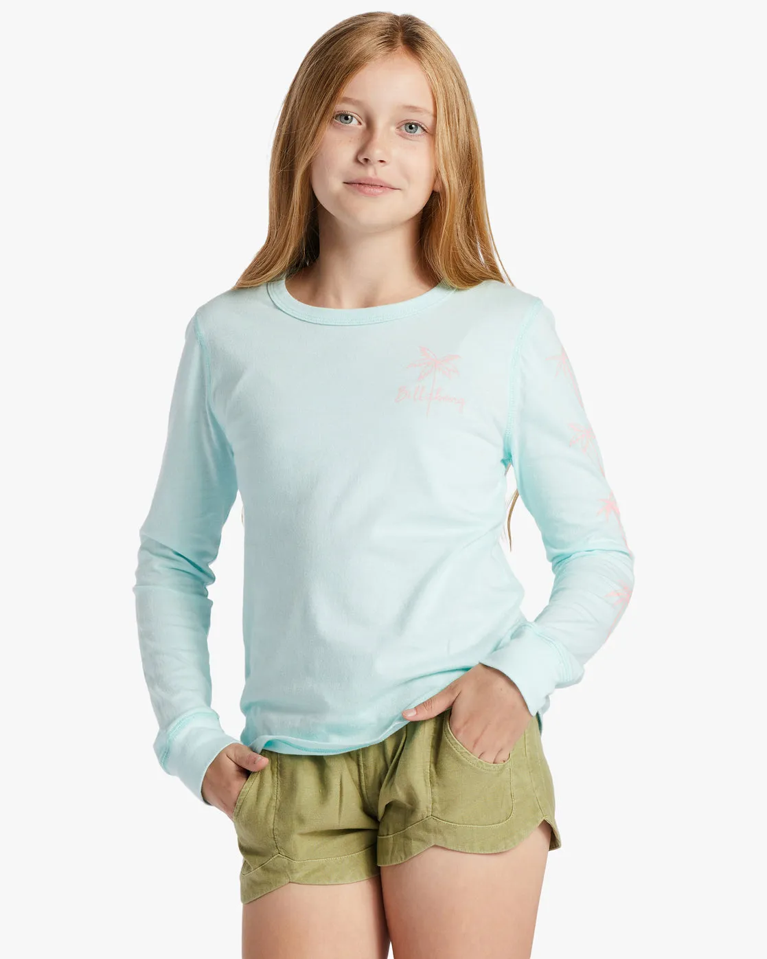 Girls Vacation Time T-Shirt - Seaspray sold by Billabong