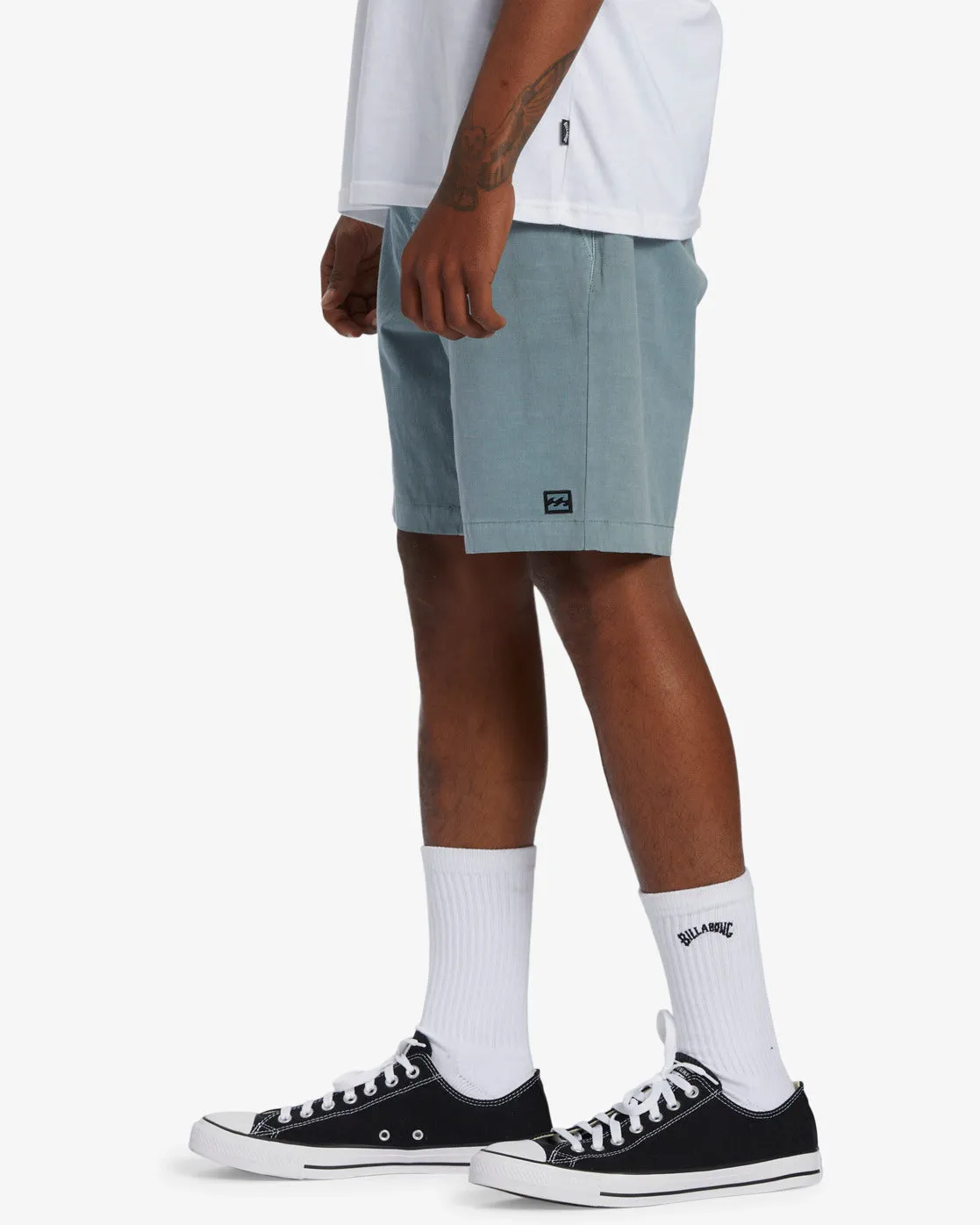 Crossfire Wave Washed 18" Hybrid Submersible Shorts - Blue Haze sold by Billabong product image thumbnail 4