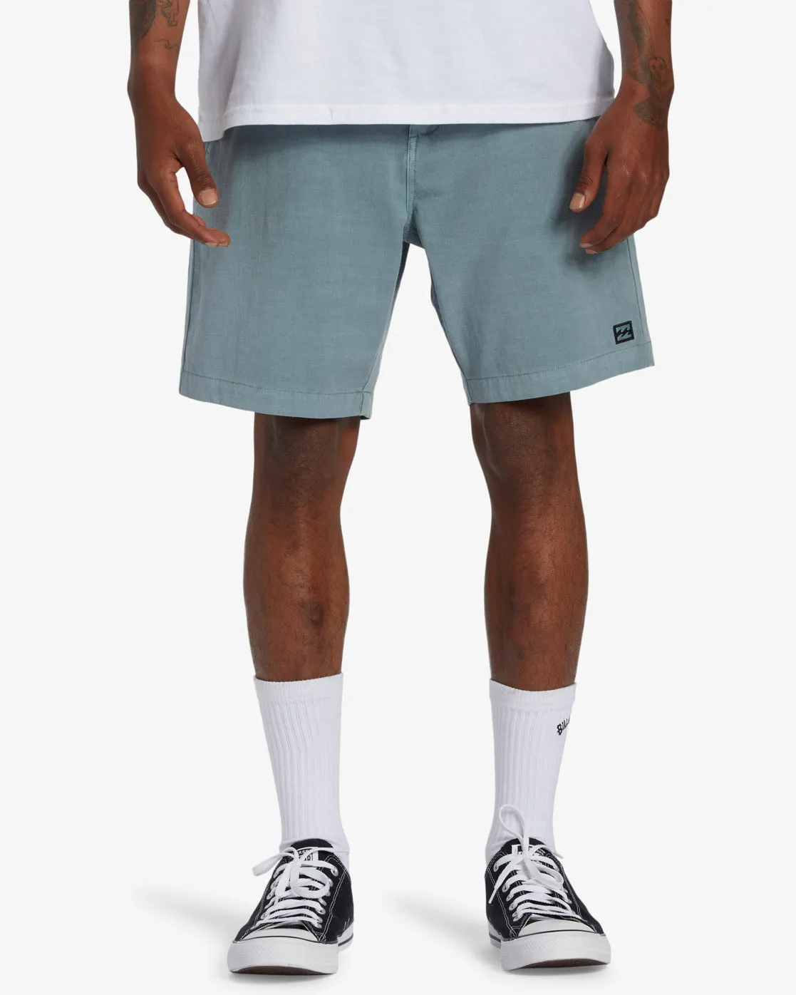 Crossfire Wave Washed 18" Hybrid Submersible Shorts - Blue Haze sold by Billabong