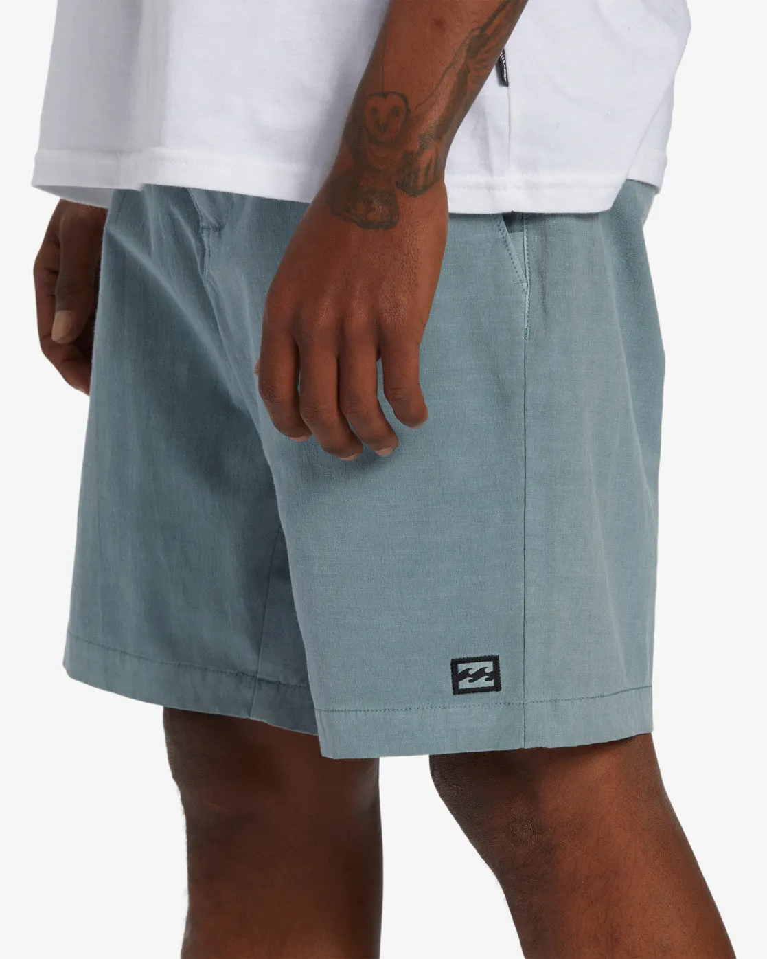 Crossfire Wave Washed 18" Hybrid Submersible Shorts - Blue Haze sold by Billabong product image thumbnail 5