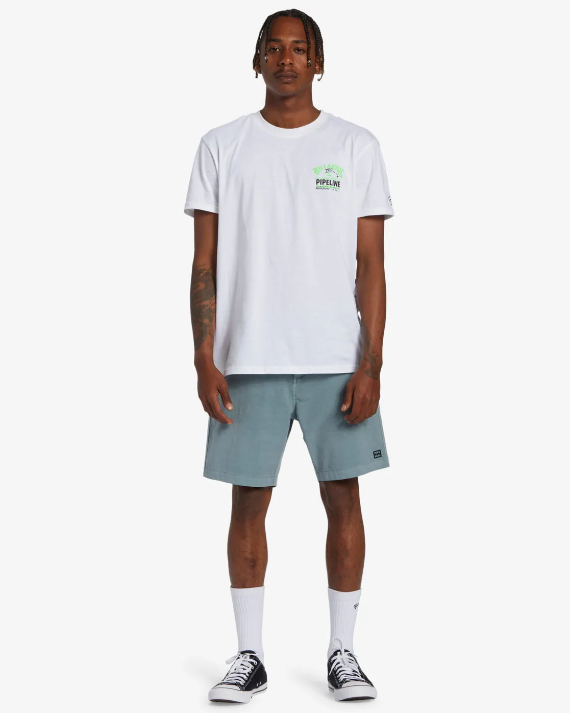 Crossfire Wave Washed 18" Hybrid Submersible Shorts - Blue Haze sold by Billabong product image thumbnail 2