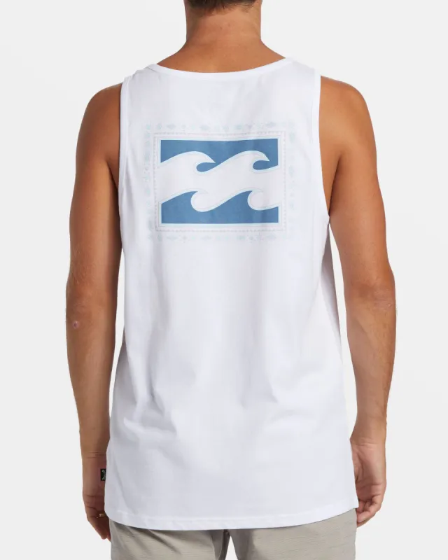 Crayon Wave Tank - White made by Billabong