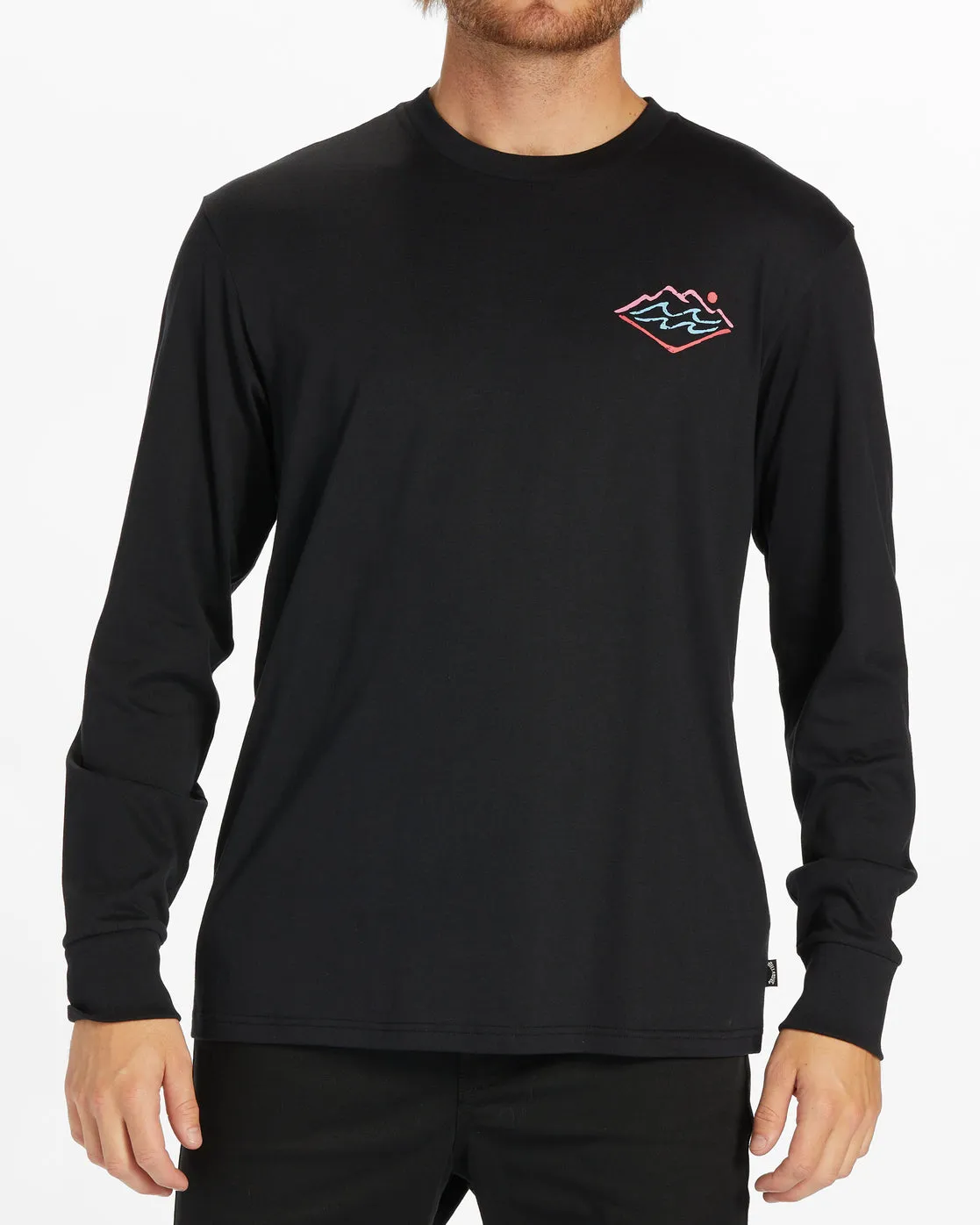 Summit Long Sleeve T-Shirt - Black sold by Billabong product image thumbnail 2