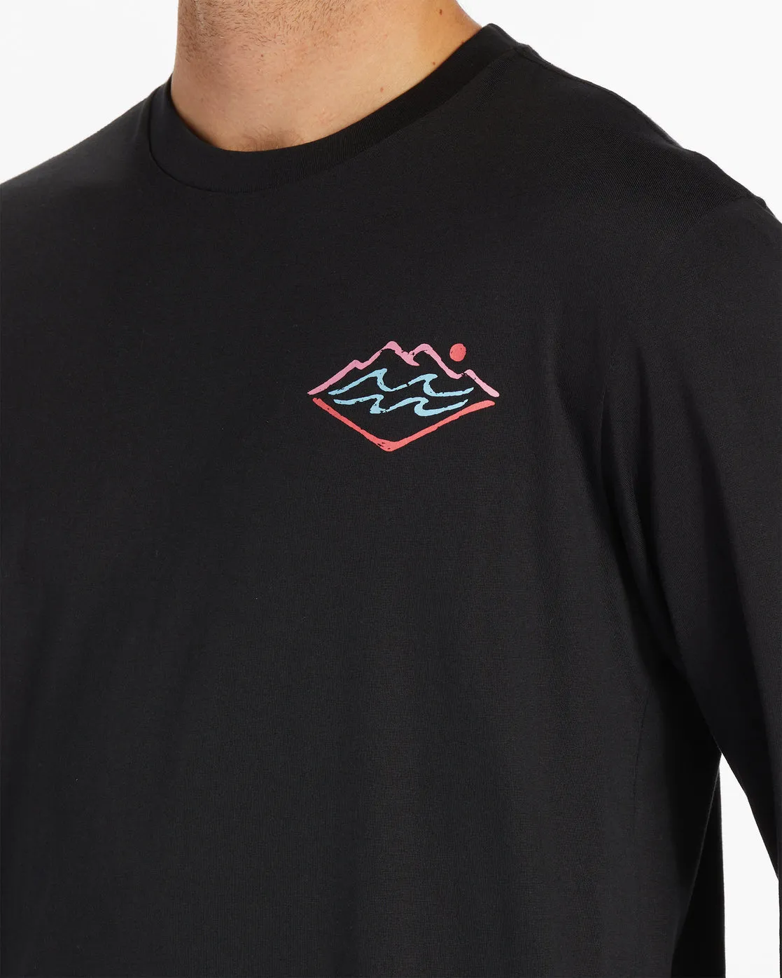 Summit Long Sleeve T-Shirt - Black sold by Billabong product image thumbnail 4