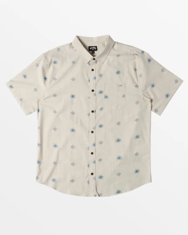 Sundays Mini Short Sleeve Shirt - Cream sold by Billabong