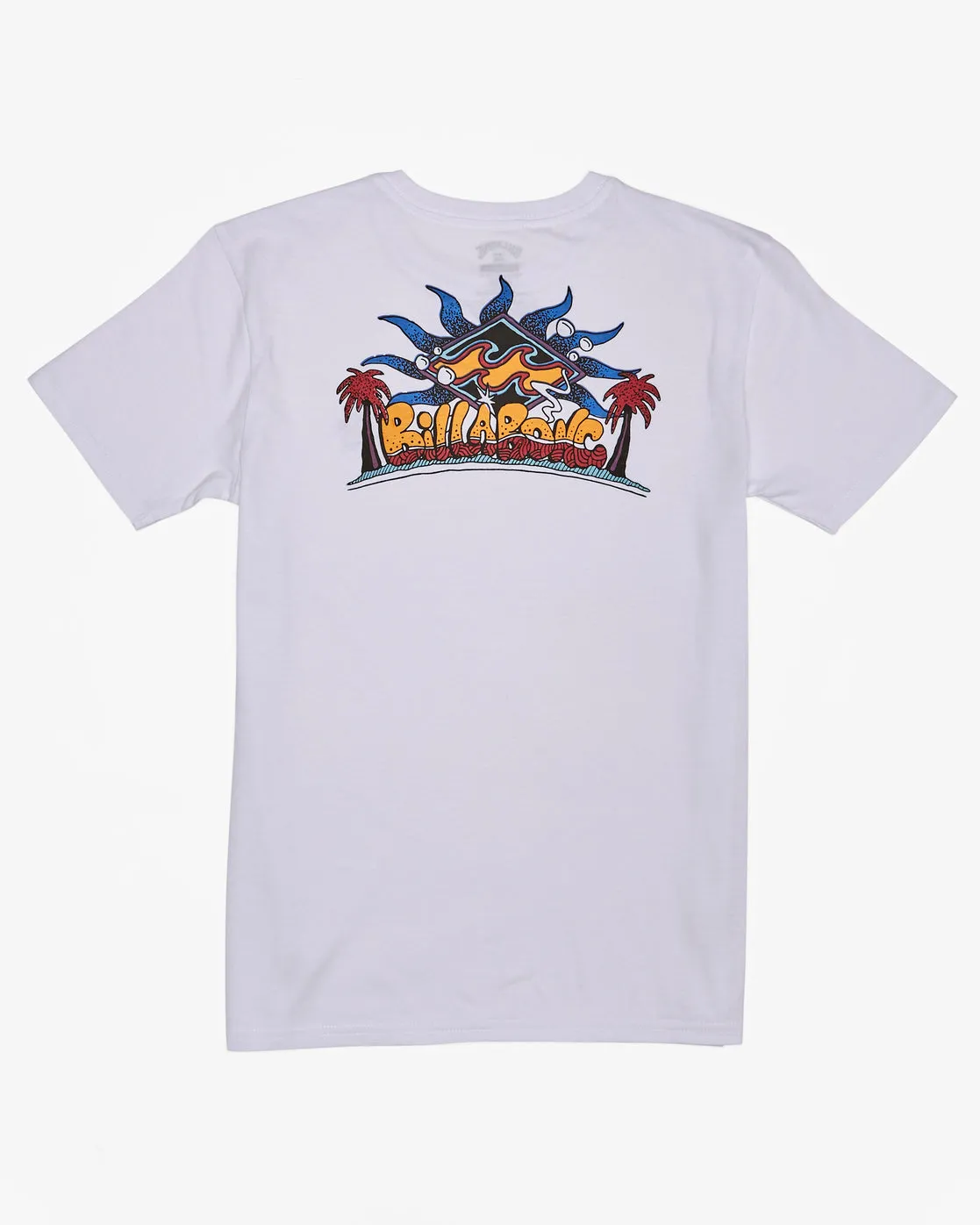Boys Lounge T-Shirt - White sold by Billabong