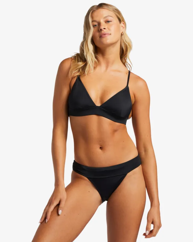A/Div Banded Triangle Bikini Top - Black sold by Billabong