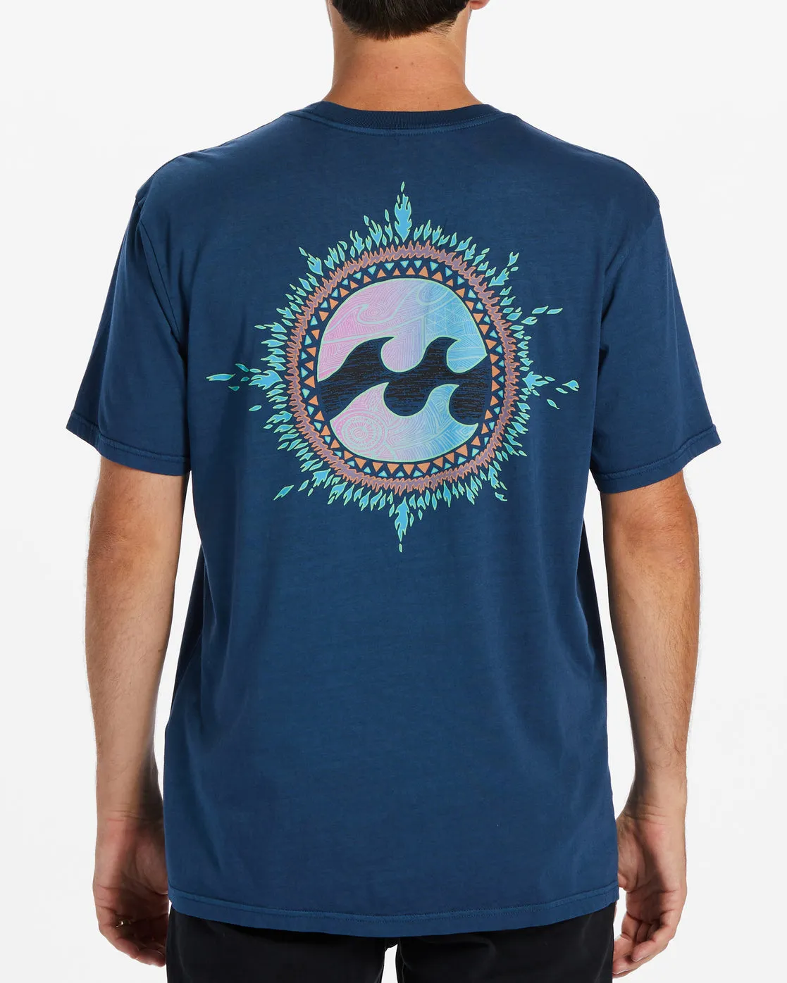 Flame T-Shirt - Dark Blue sold by Billabong