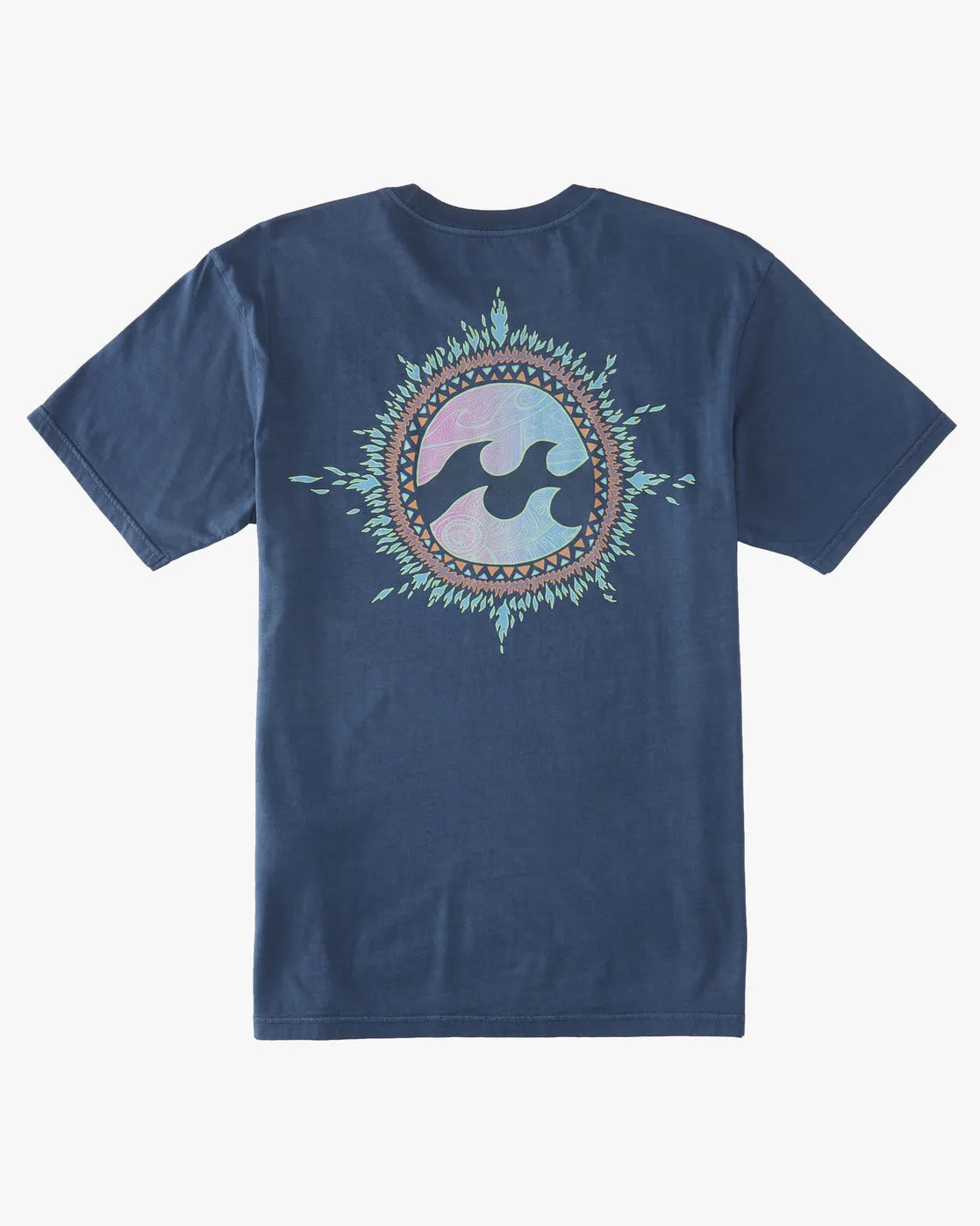 Flame T-Shirt - Dark Blue sold by Billabong product image thumbnail 4