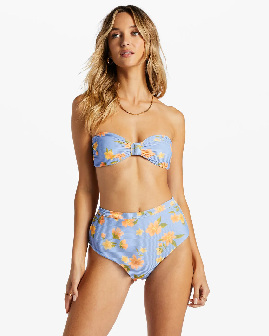 Lazy Days Tanlines Bandeau Bikini Top - Outta The Blue sold by Billabong product image thumbnail 2