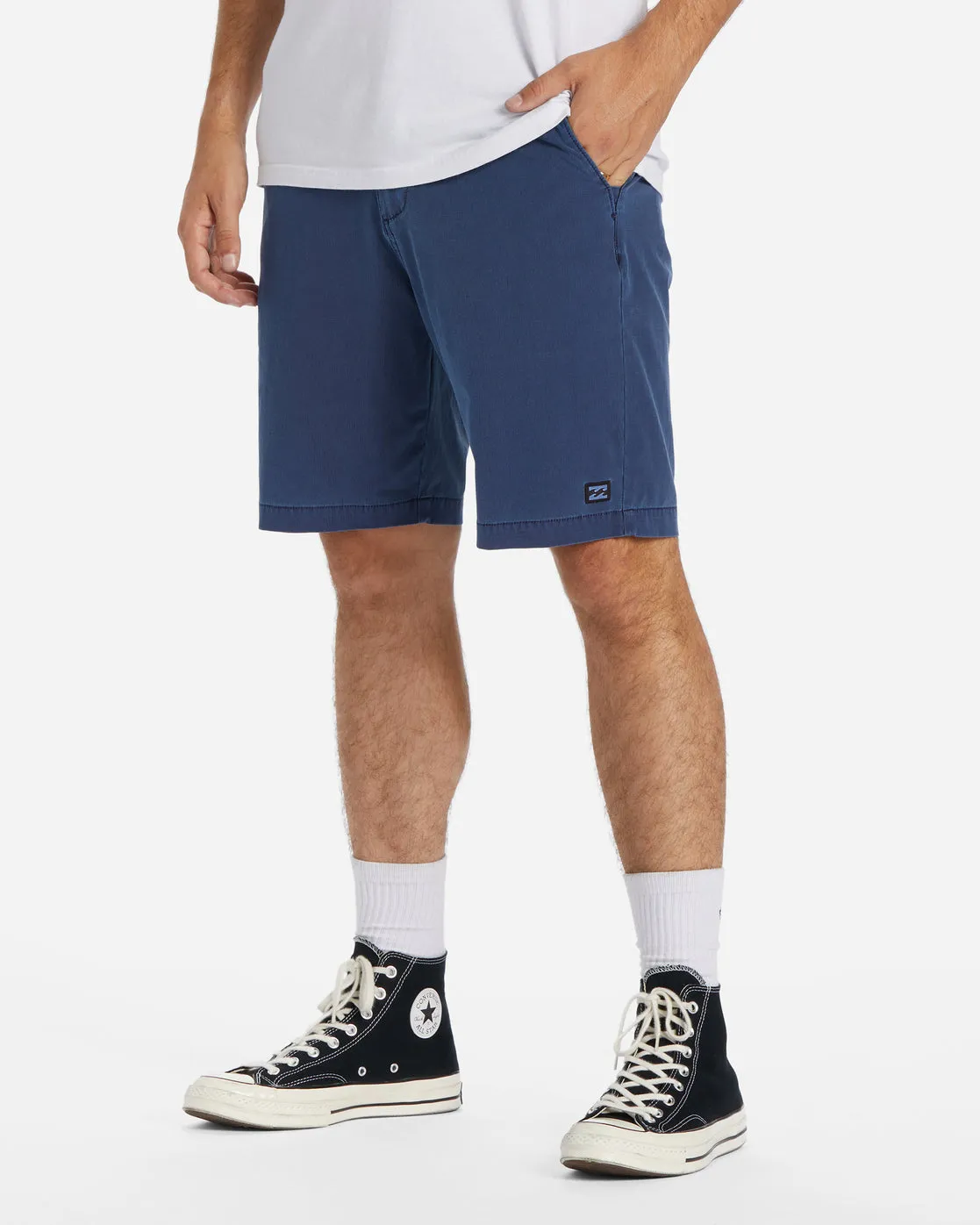 Crossfire Wave Washed 18" Hybrid Submersible Shorts - Indigo sold by Billabong product image thumbnail 4